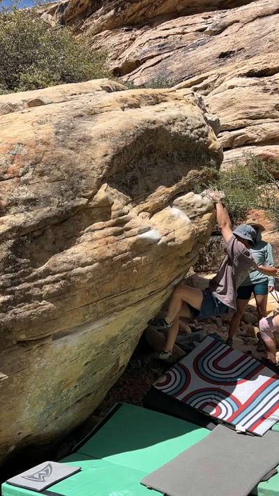 Wobble v5, Red Rock - Beta Video from lexgoclimb