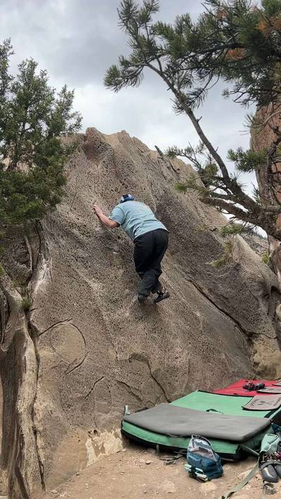 Clinging v1, Joe's Valley - Beta Video from lexgoclimb