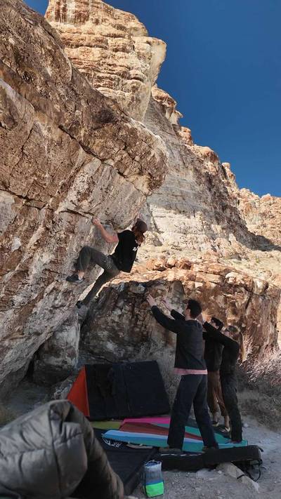 White Arete v7, Ibex - Beta Video from Thebeeffalo