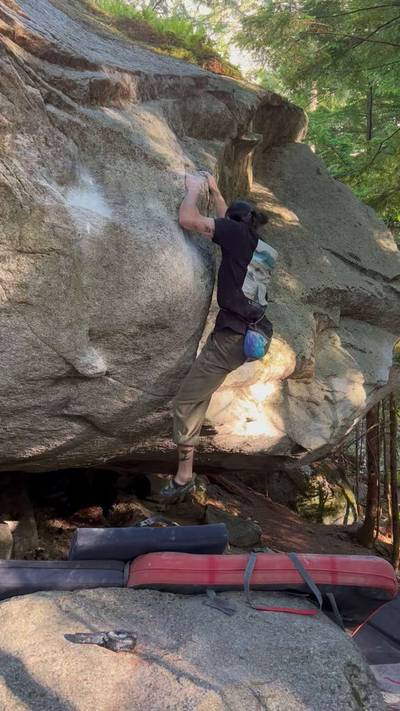 The Bulb v8, Squamish - Beta Video from seanvanderluit