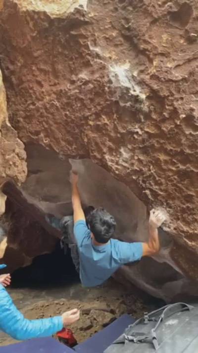 Lobster Claw v5, Hueco Tanks - Beta Video from MBae