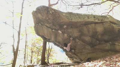 Master of Manipulation v10, New River Gorge - Beta Video from bulldogboulderer