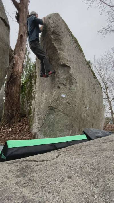 Lynn's Arête Direct v6, Boat Rock - Beta Video from killermike