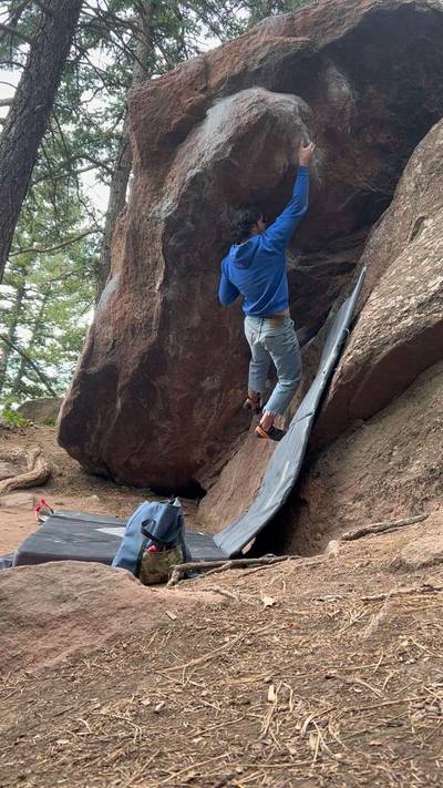 That Flakes It Direct v4, Flagstaff Mountain, CO - Beta Video from tommyroth