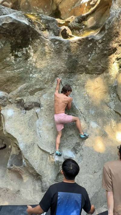 Waimea Wall v1, Castle Rock State Park - Beta Video from DFox