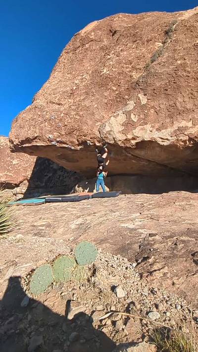 Fern Roof v8, Hueco Tanks - Beta Video from Cheycheystirfry