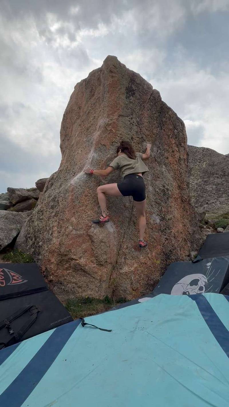 Trailside Aretes Left v4, Lincoln Lake - Beta Video from yazz