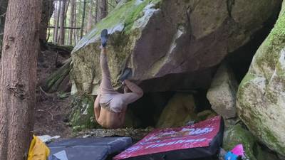 Progression in Backwards Thinking v9, Squamish - Beta Video from vjosh