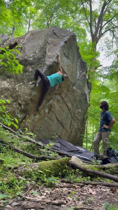Sunshine Arete v5, New River Gorge - Beta Video from sazz