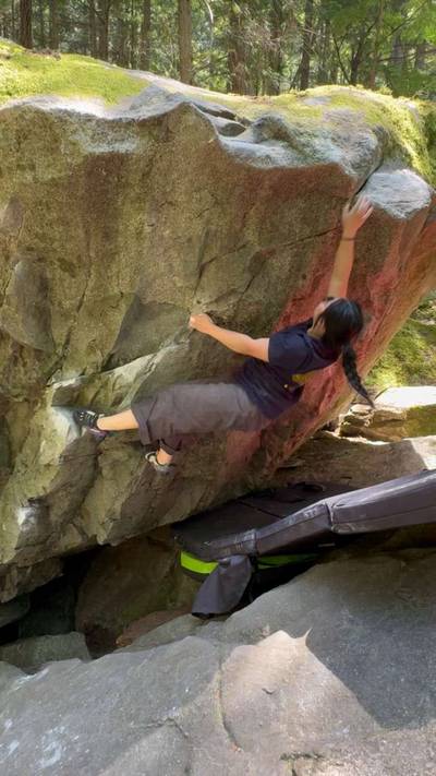 Drone v4, Squamish - Beta Video from magikarpclimbs