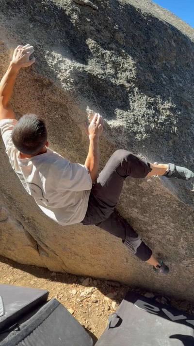 Gypsy's Arete v6, Black Mountain - Beta Video from Pebble_Ascender