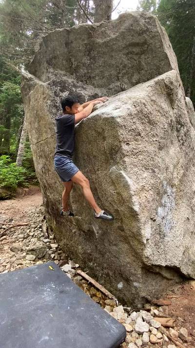Porkopolis Sit v5, Stevens Pass - Beta Video from FreshBoulders
