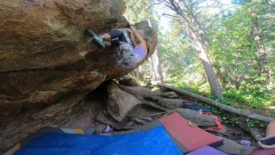 Battaglia's Backside v5, Flagstaff Mountain, CO - Beta Video from amira