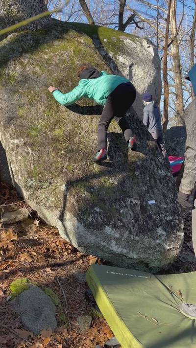 Critter Slab vB, Boat Rock - Beta Video from AnjieGraceR