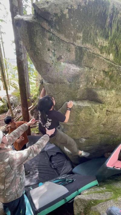 Beam Me Up v2, Gold Bar - Beta Video from littlebox.climbs