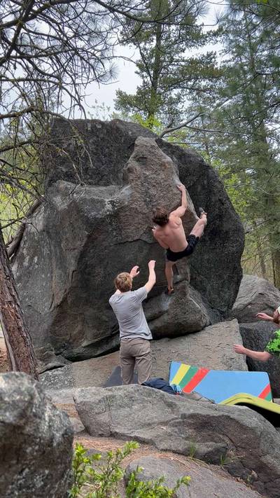 The Physical v4, Leavenworth - Beta Video from jakenoc.climbs
