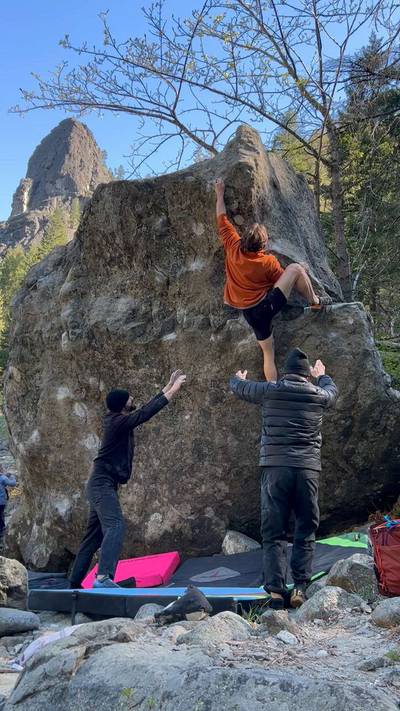 The Hueco Sloper v6, Leavenworth - Beta Video from jakenoc.climbs