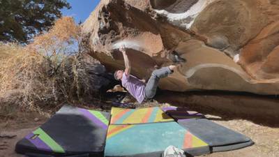 Speed Bump v7, Hueco Tanks - Beta Video from coolassstephen