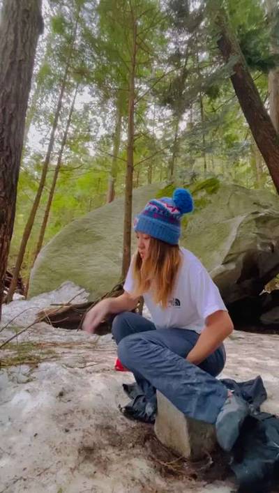 Portable (Mantel) v1, Squamish - Beta Video from anna.s.poon