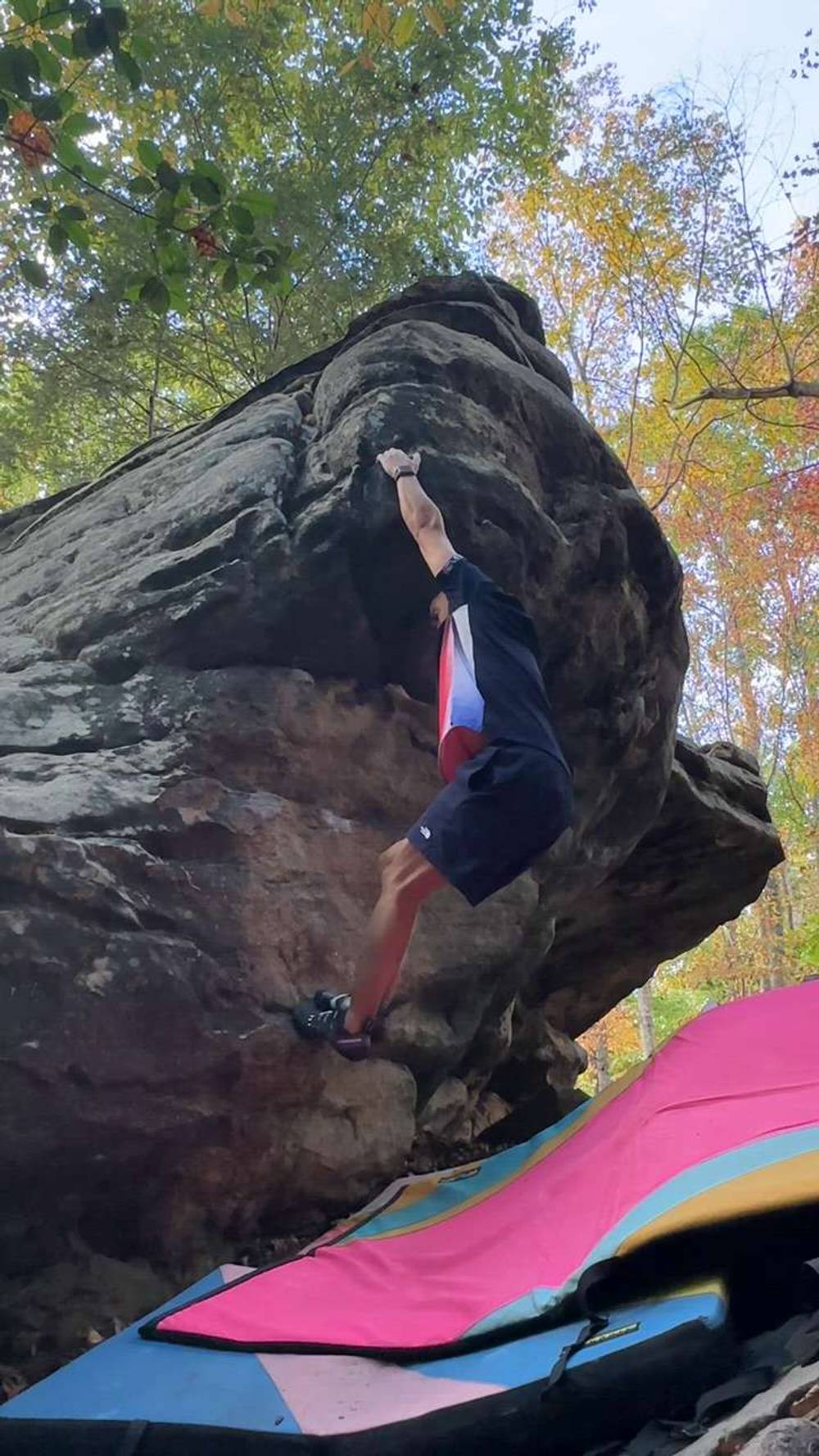 Boom Baby v1, New River Gorge - Beta Video from RockaTanaka