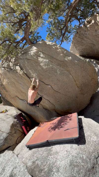 Obe Problem Right v5, Tramway - Beta Video from webbclimbs