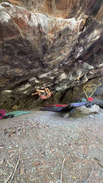 Schist Cave Tour v7, Leavenworth - Beta Video from mountainmarie