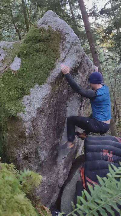 Bar Exam v6, Squamish - Beta Video from Jer_on_the_rocks