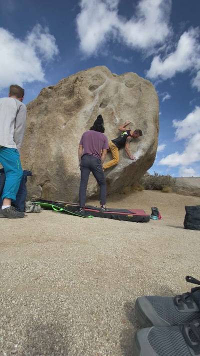 Buttermilk Stem v1, Bishop - Beta Video from routesetter