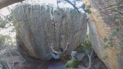 Caroline v10, Rocklands - Beta Video from seanmorris