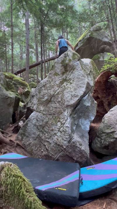 Slow and Easy v0, Squamish - Beta Video from robynpetrik