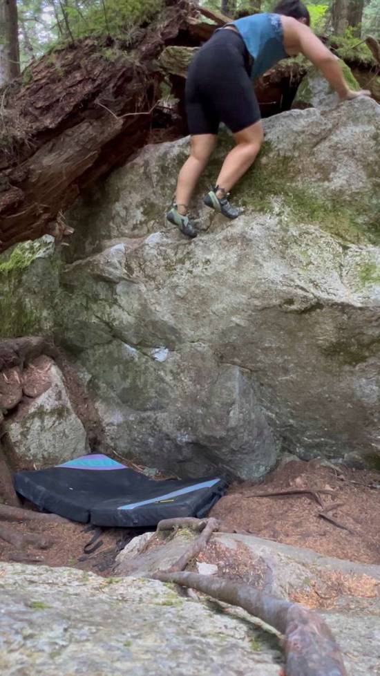 Depressed v0, Squamish - Beta Video from robynpetrik
