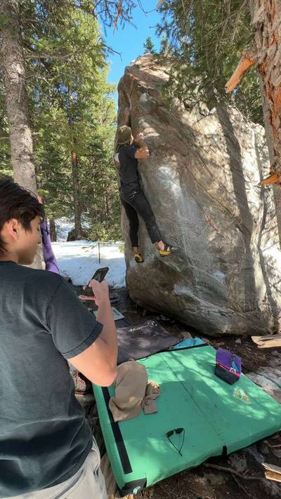 Warm Up Arete v3, Guanella Pass - Beta Video from brando