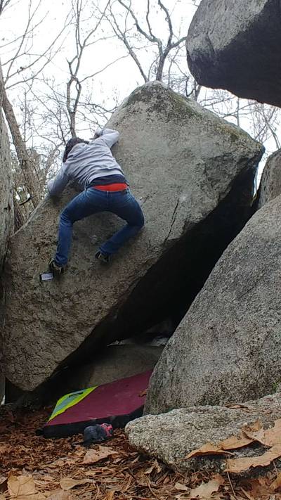 Mikey Can Climb V1! v1, Boat Rock - Beta Video from josh.campbell