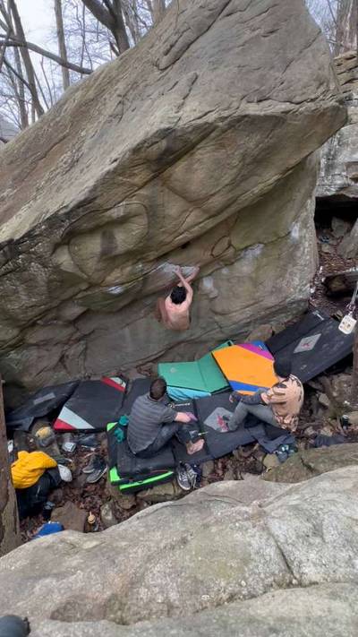 The Frenchman v8, New River Gorge - Beta Video from ethenwes