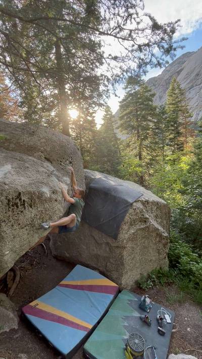 Fools Gold v7, Little Cottonwood Canyon - Beta Video from travieggg