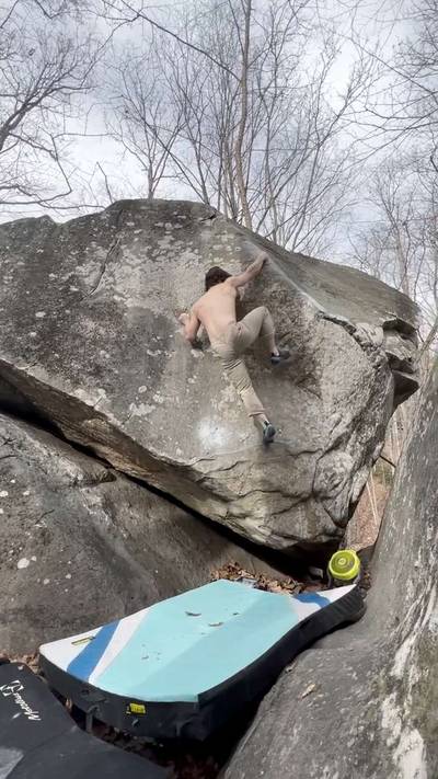 Blue v6, Rocktown - Beta Video from Walker