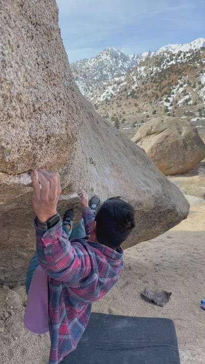 Sharma Traverse (Buttermilks) v10, Bishop - Beta Video from Flipz69