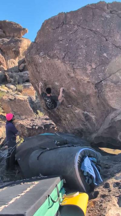 Frogger v9, Hueco Tanks - Beta Video from DannyChen