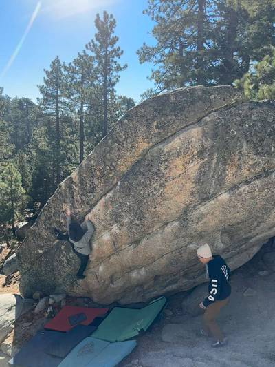 Stone Face Left v5, Black Mountain - Beta Video from j.k0000