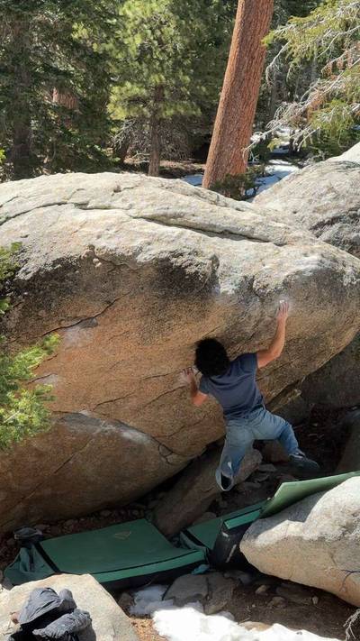 Unitizing the G v8, Tramway - Beta Video from climbingevan