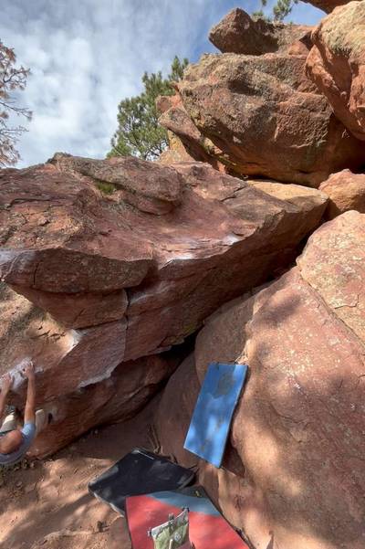 New Beginnings v8, Flagstaff Mountain, CO - Beta Video from Climbeze