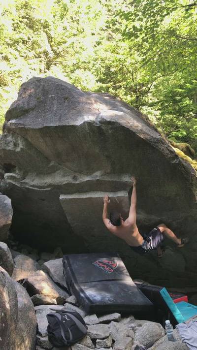 Prime Time Sit Down v5, Squamish - Beta Video from mattfischerclimbs