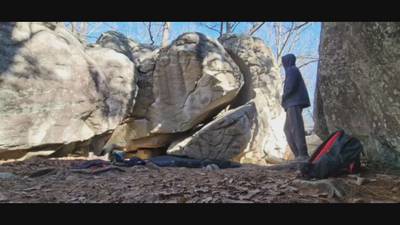Skywalker v8, Horse Pens 40 - Beta Video from Jpclimbing