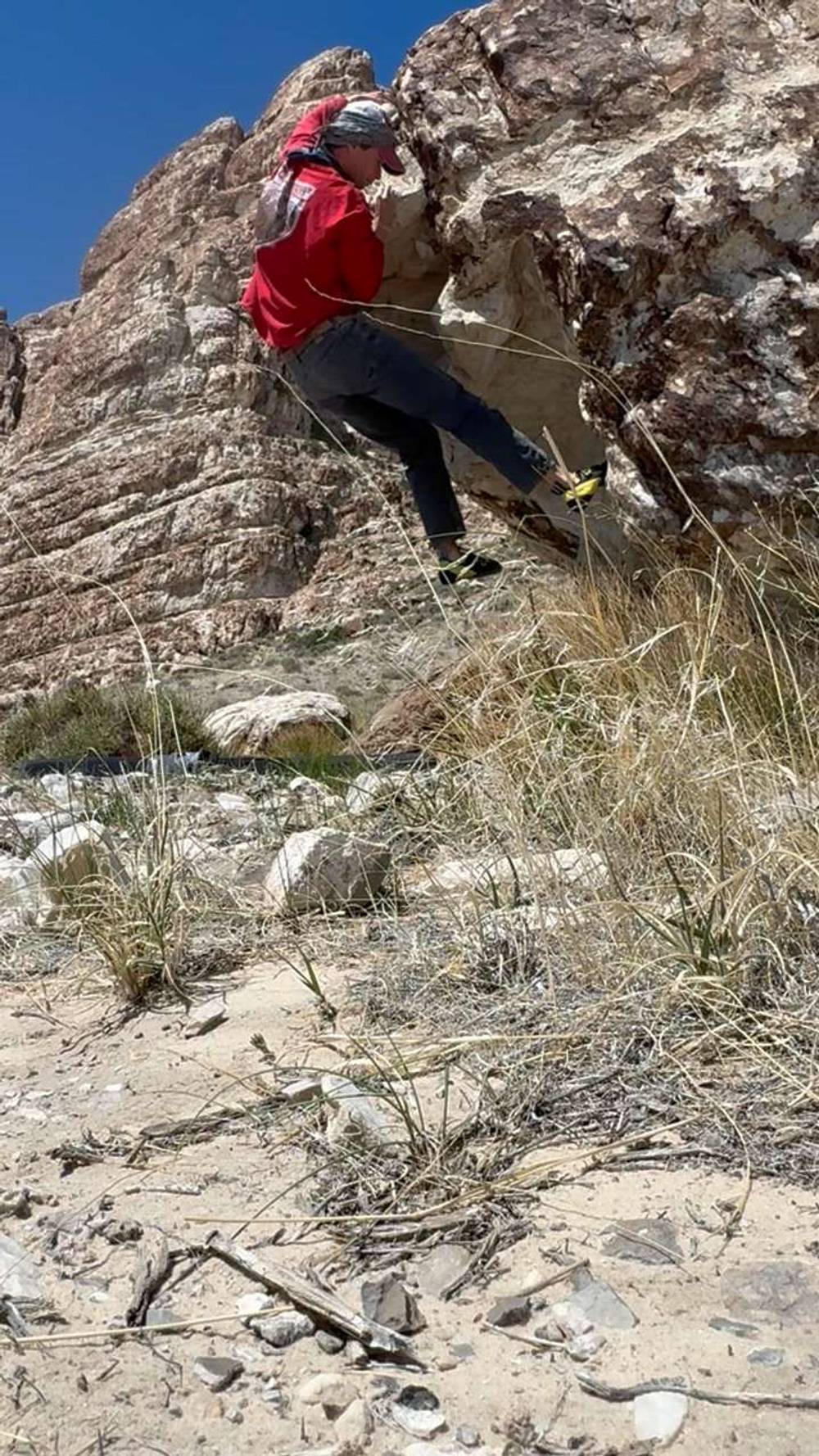 Green Eyed American Mattress v1, Ibex - Beta Video from desertclimbs