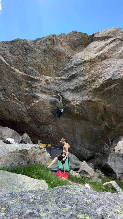 The Nothing v8, Mt. Blue Sky - Beta Video from cmclimbs