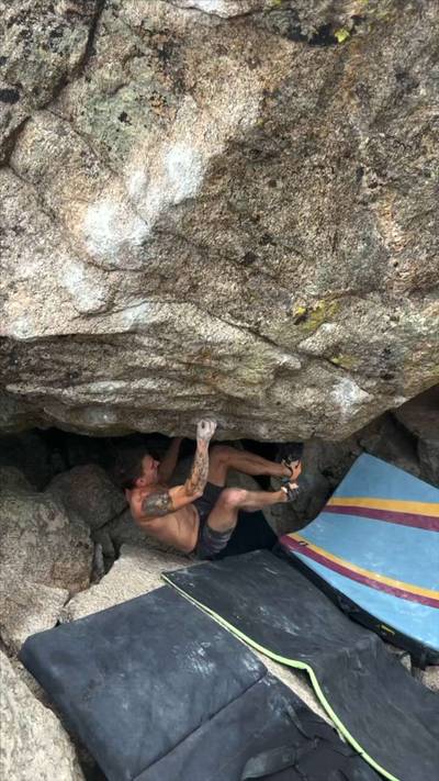 Honey Badger v11, Lincoln Lake - Beta Video from routesetter