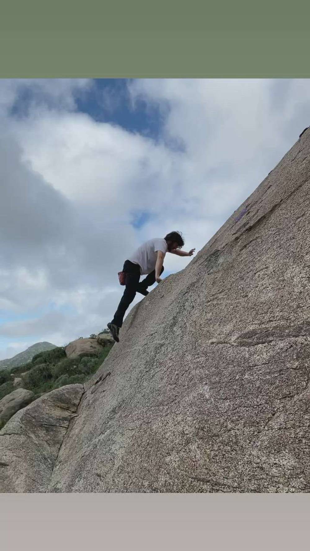 Homer's Downclimb vB, Box Springs Mountain Reserve - Beta Video from aviv