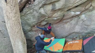 The Frenchman v8, New River Gorge - Beta Video from luke.the.nuke