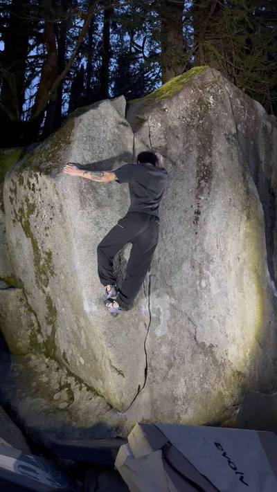 Finger Crack v3, Index - Beta Video from climb_ryan