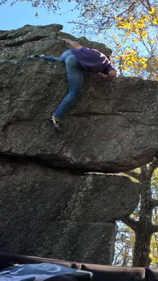 Don’t Fly Off the Handle v7, Dixon School Road - Beta Video from ian.climbs